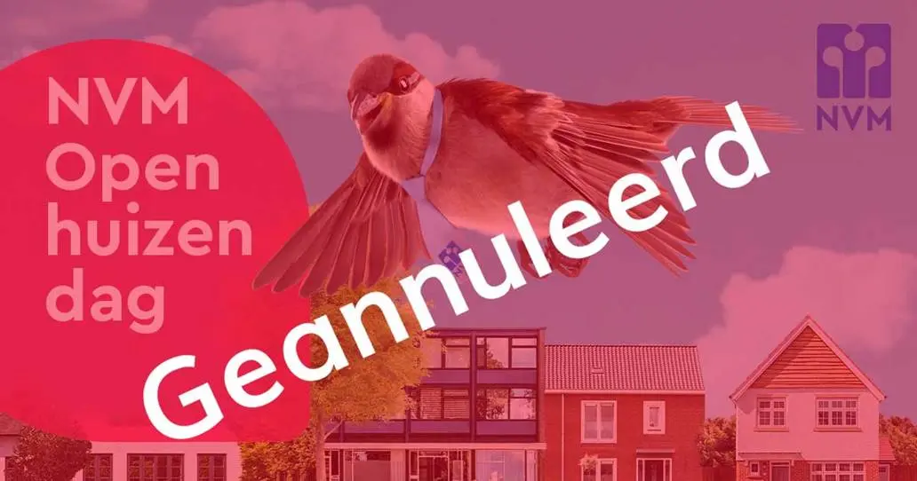 Ook geen NVM Open Huizen Dag in oktober