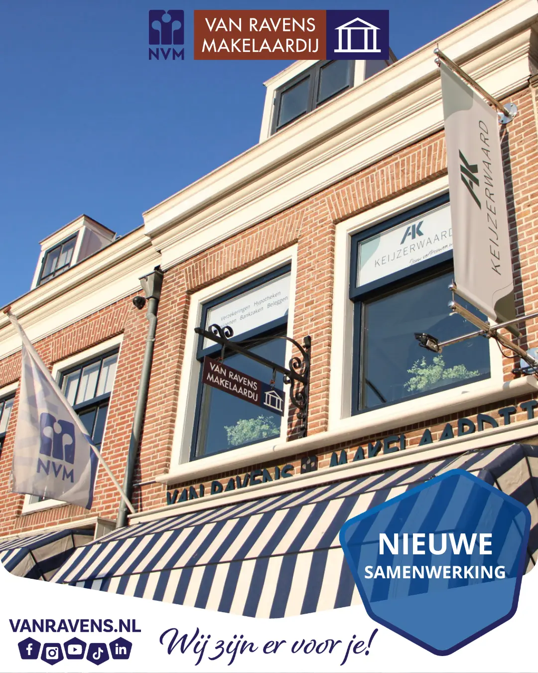Wij zijn trots op onze nieuwe samenwerking met Assurantiekantoor Keijzerwaard!