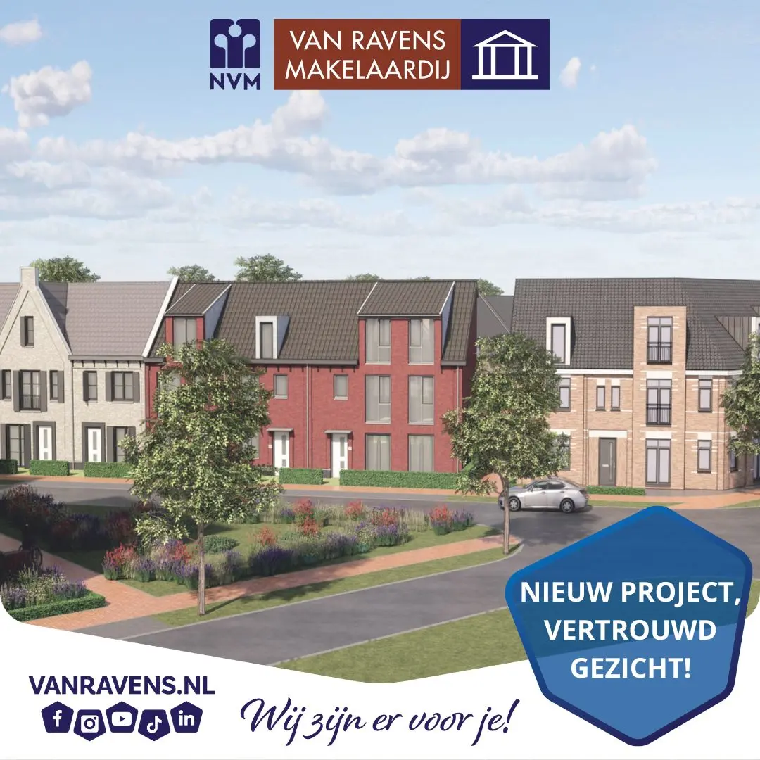 Nieuw project, vertrouwd gezicht: Van Ravens Makelaardij!