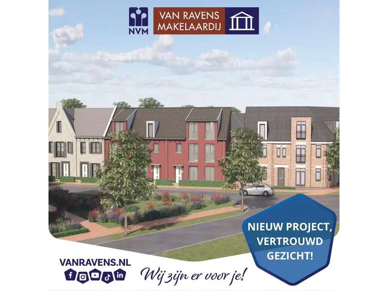Nieuw project, vertrouwd gezicht: Van Ravens Makelaardij!