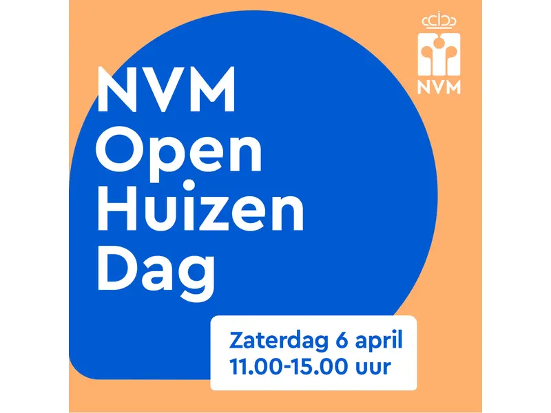 De NVM Open Huizen Dag van zaterdag 6 april 2024 staat weer voor de deur!