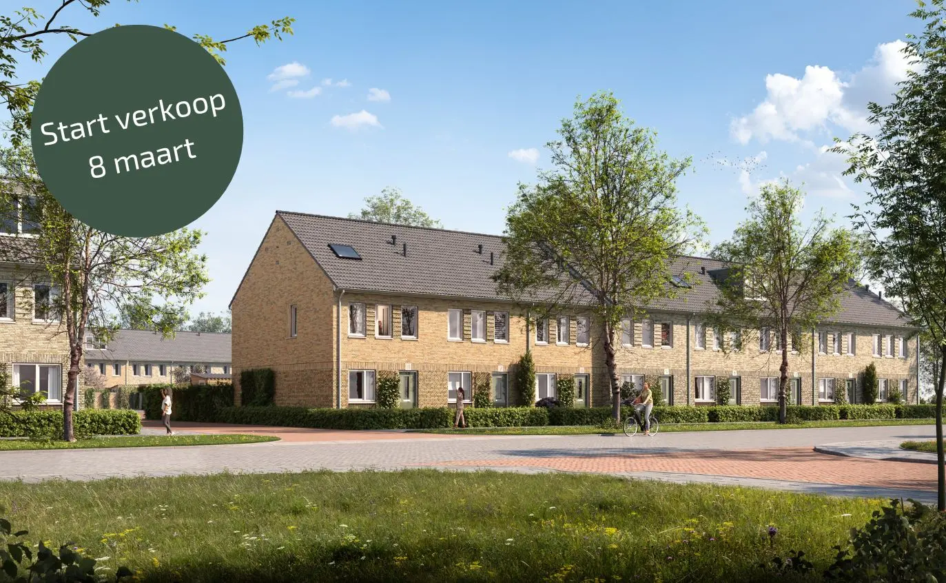 Save the date! Start verkoop Ostadehof fase 1 Rozenburg