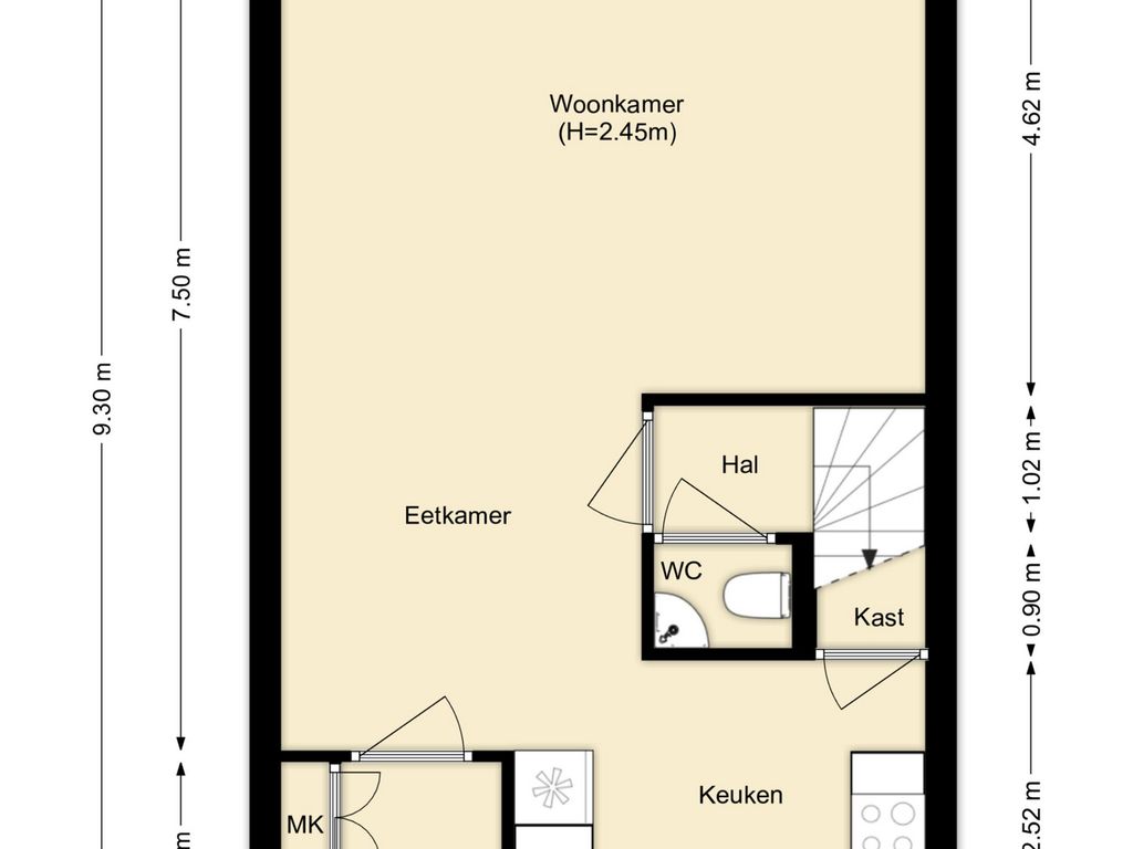 Sparregat 8, BRIELLE