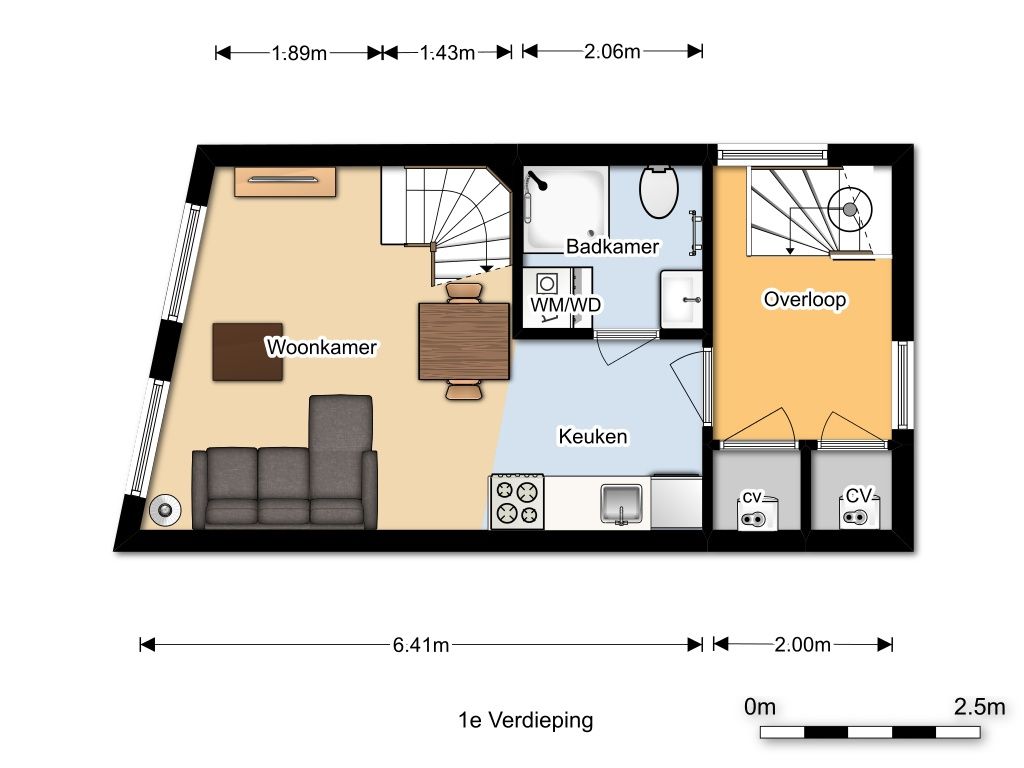 Nauwe Sloopje 1, BRIELLE