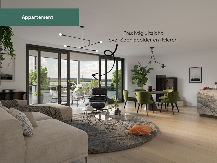 Appartementen, bouwnummer 1302 , HENDRIK-IDO-AMBACHT