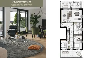 Appartementen, bouwnummer 1401 , HENDRIK-IDO-AMBACHT