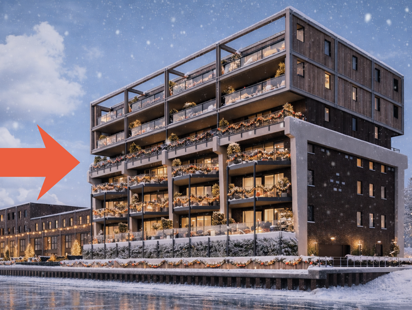 Appartementen, bouwnummer 1401 , HENDRIK-IDO-AMBACHT