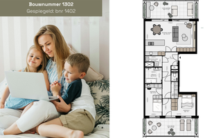 Appartementen, bouwnummer 1402 , HENDRIK-IDO-AMBACHT