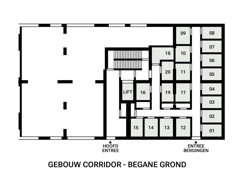 CORRIDOR, bouwnummer 13 , ZWIJNDRECHT