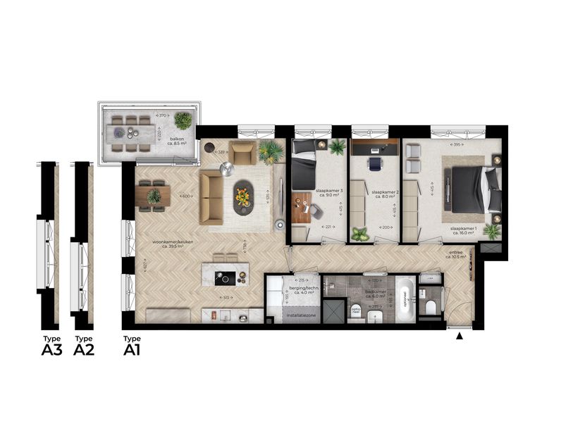ARCADE, bouwnummer B.25 , ZWIJNDRECHT