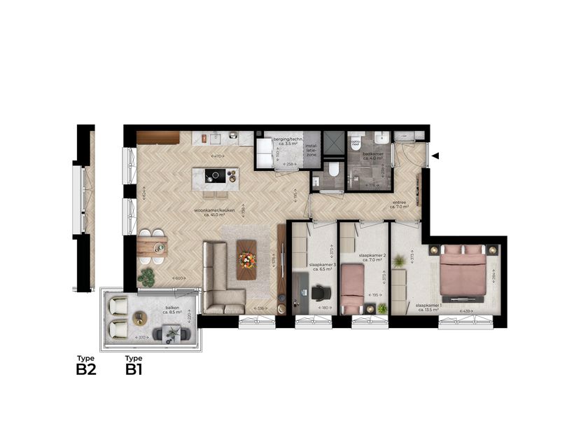ARCADE, bouwnummer B.37 , ZWIJNDRECHT