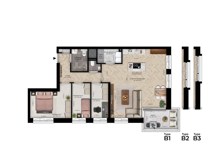 CORRIDOR, bouwnummer A.18 , ZWIJNDRECHT