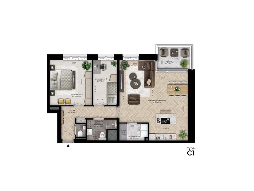 ARCADE, bouwnummer B.27 , ZWIJNDRECHT