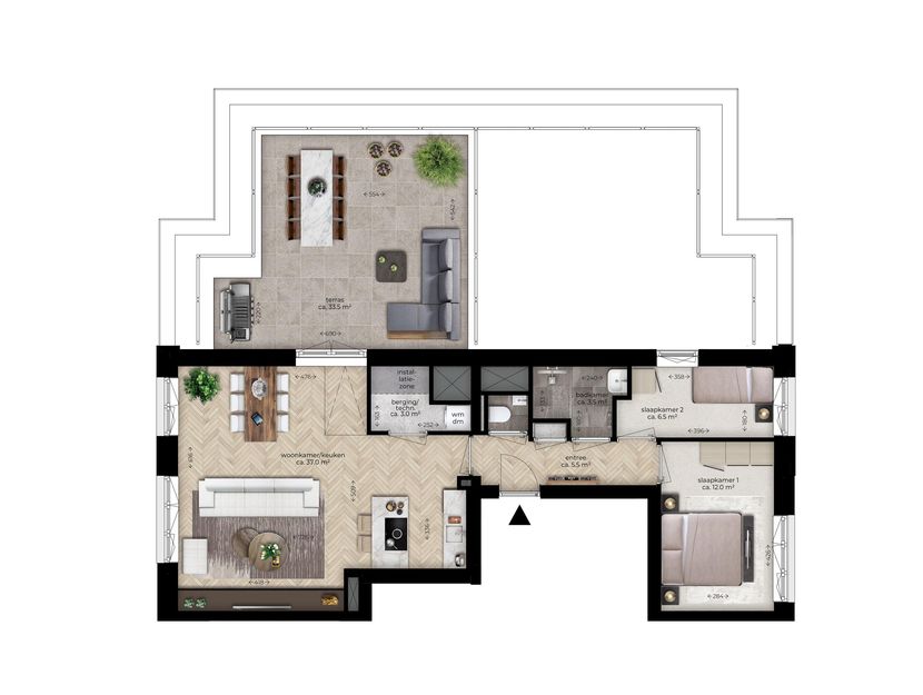 ARCADE, bouwnummer B.39 , ZWIJNDRECHT