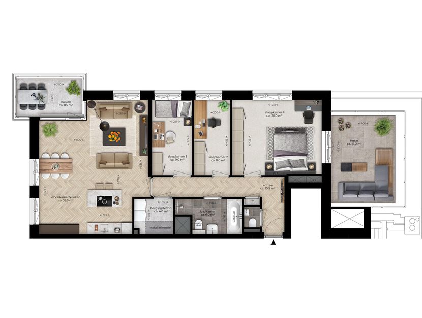 ARCADE, bouwnummer B.40 , ZWIJNDRECHT