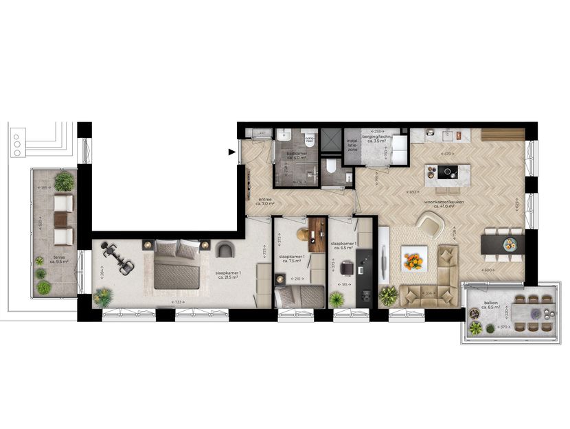 TRAVERSE, bouwnummer C.62 , ZWIJNDRECHT