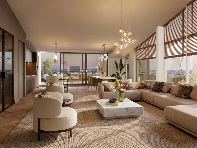 Penthouse type E, bouwnummer 18 , Nieuwegein