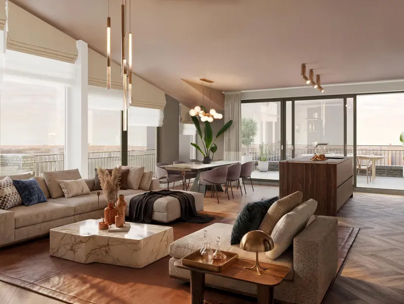 Penthouse type E, bouwnummer 19 , Nieuwegein