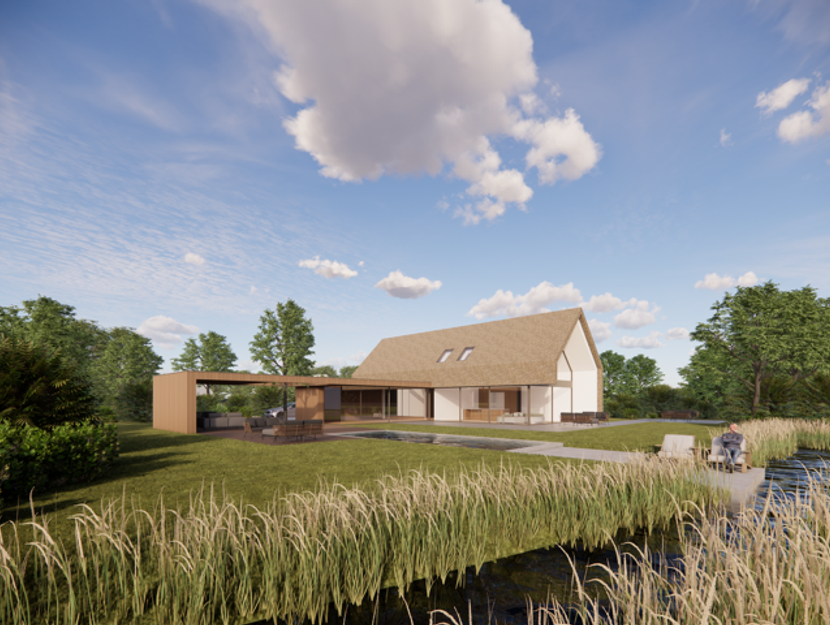 Oeverkavel O1, bouwnummer 1 , RIDDERKERK