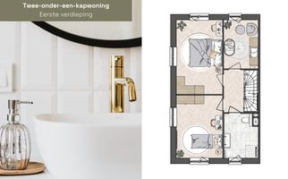 Dijkwoning 2-onder-1-kap, bouwnummer 32 , HENDRIK-IDO-AMBACHT