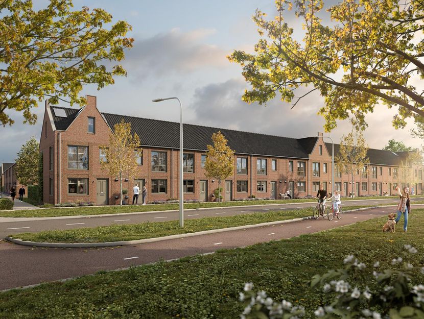 Eengezinswoning 5.4m breed, bouwnummer 90 , ZWIJNDRECHT