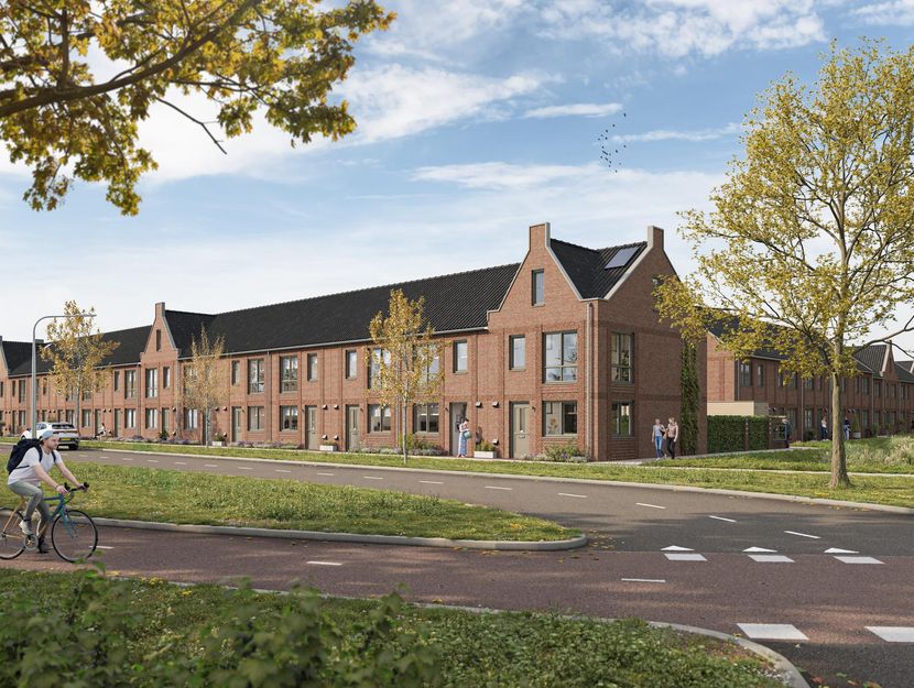 Eengezinswoning 5.4m breed, bouwnummer 90 , ZWIJNDRECHT
