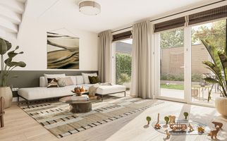 Eengezinswoning 5.4m breed, bouwnummer 90 , ZWIJNDRECHT
