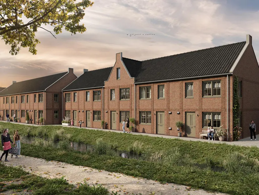 Eengezinswoning 5.4m breed, bouwnummer 101 , ZWIJNDRECHT