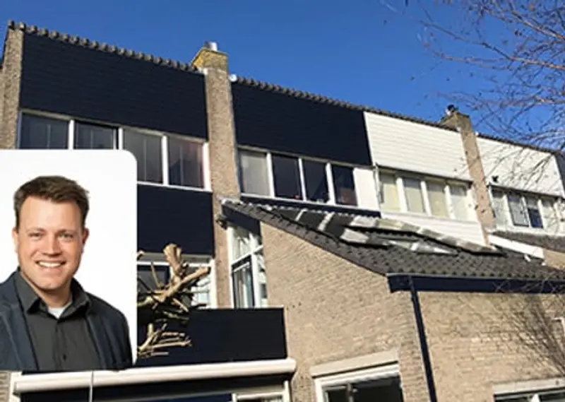 Woningeigenaar Paul Selten “met zonnepanelen bespaar ik €900 per jaar”