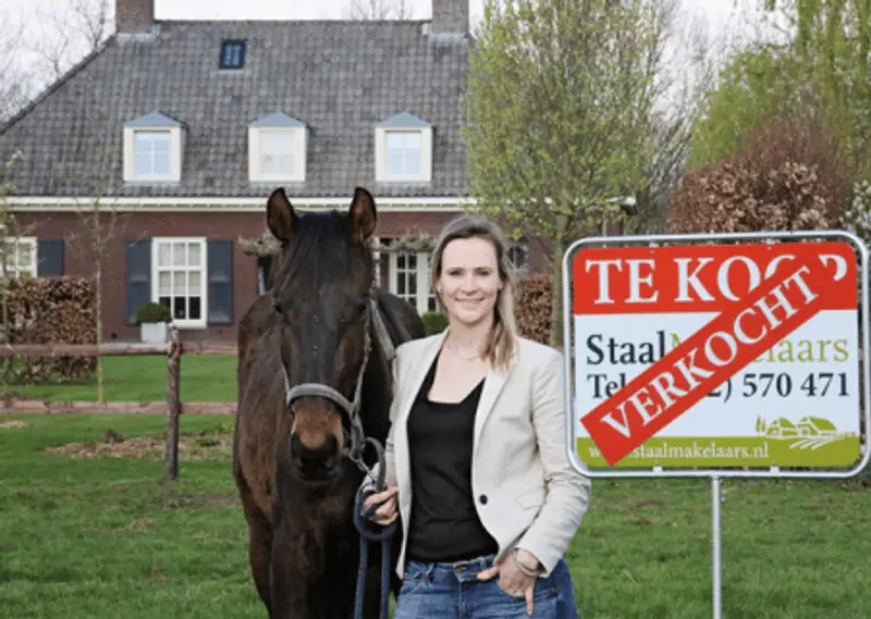 Nicole Suijkerbuijk: “Onze klanten zijn zelfverzekerd en blijven ondanks de crisis landelijke en agrarische objecten (ver)kopen”