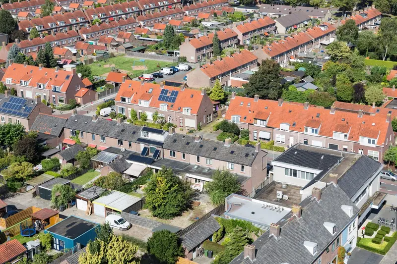 Prijzen koopwoningen bijna 5 procent lager