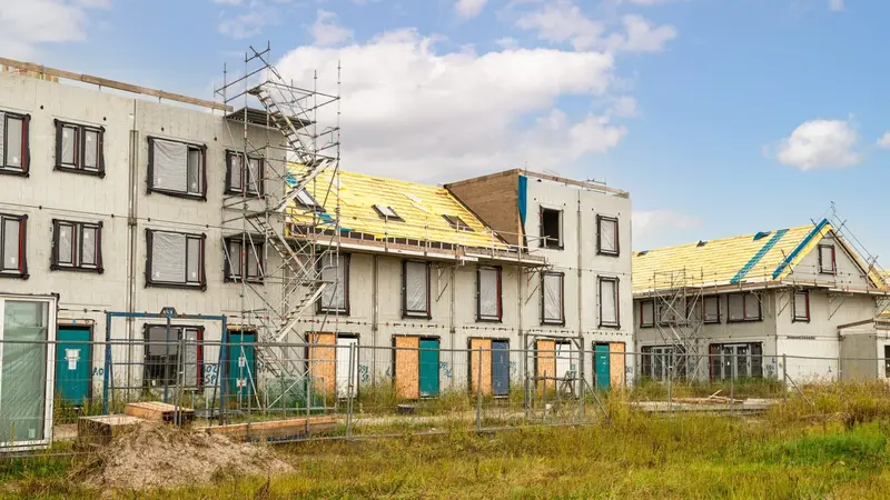 Iets minder nieuwbouwwoningen in 2023
