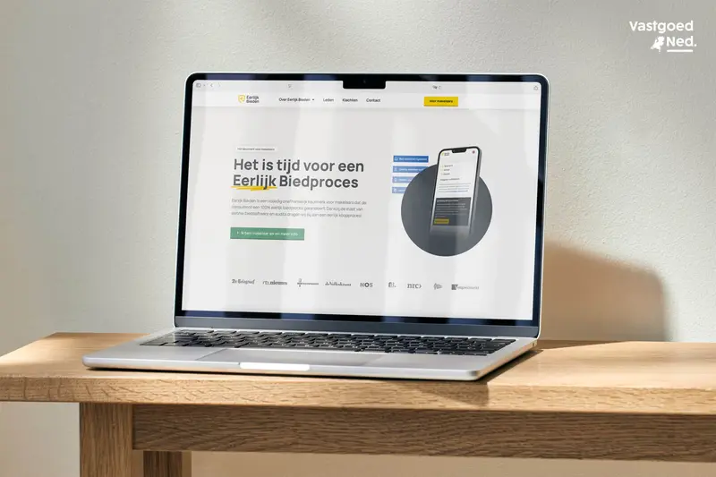 Vastgoed Nederland investeert in transparantie: Eerlijk Bieden tot eind 2026 gratis voor alle makelaars