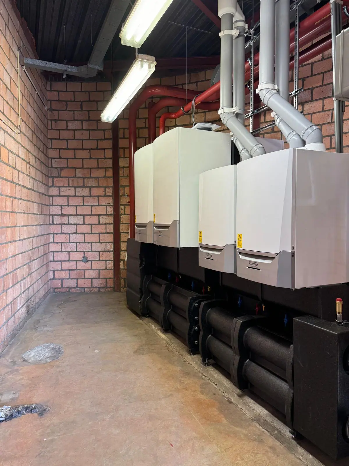 Vervanging en aanleg van ketelhuizen