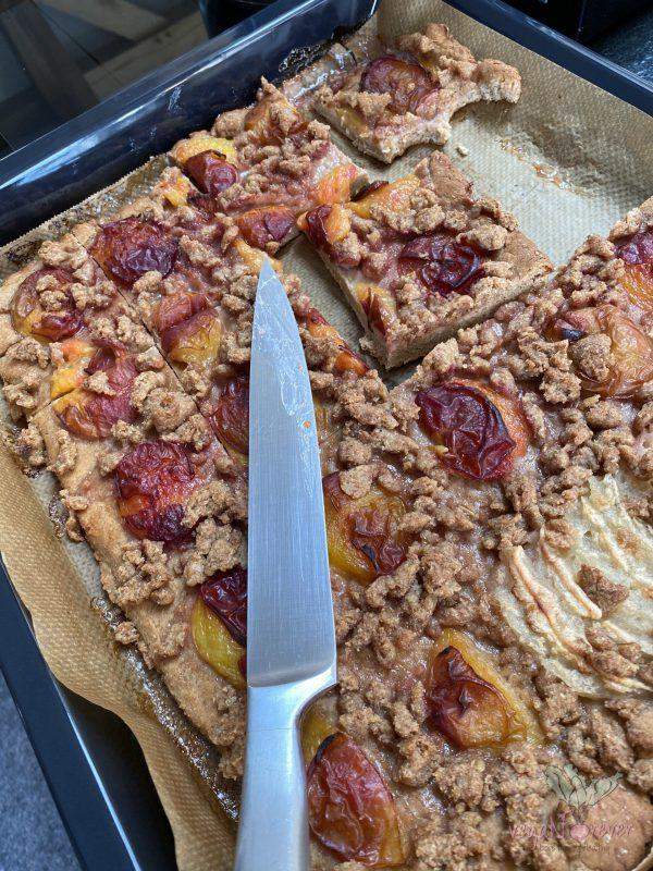 Pruimen Crumble Cake