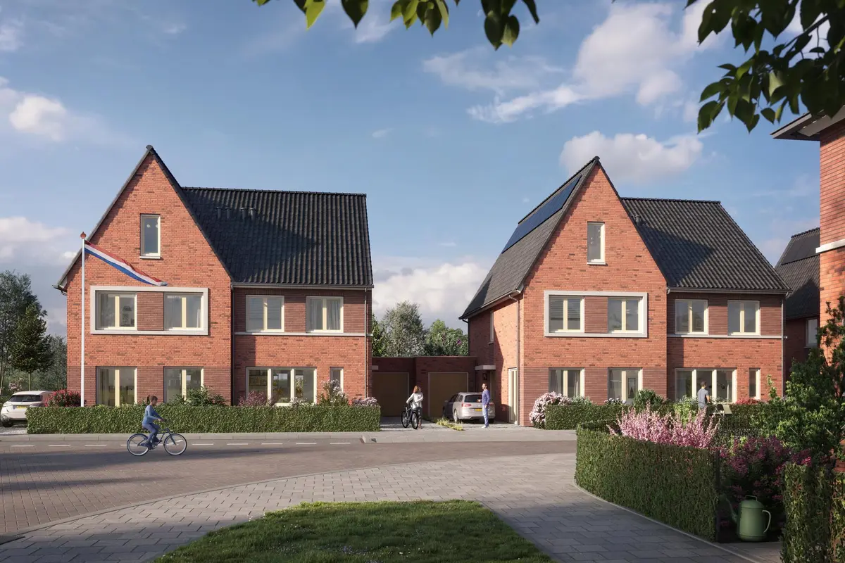 2 onder 1 kapwoning type Drijber - Dwarskap