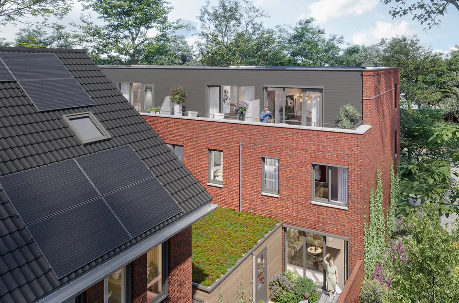 Maasterras fase 2 | beneden-, bovenwoningen