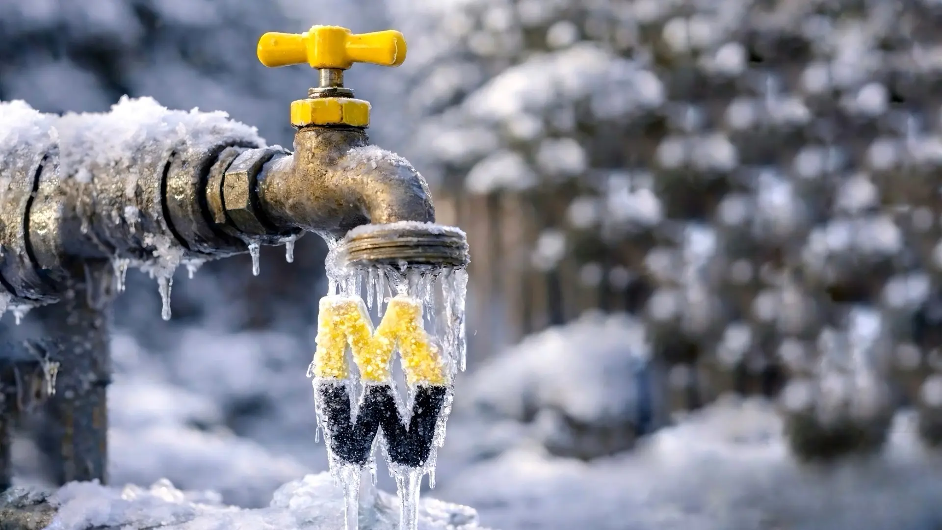 Winter Alert - Bevroren waterleidingen