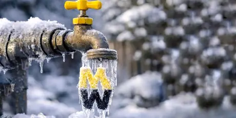 Winter Alert - Bevroren waterleidingen