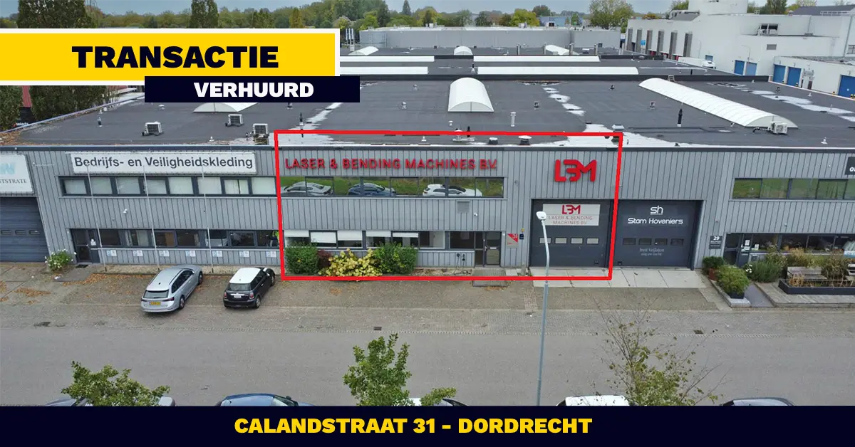 VERHUURD: Calandstraat 31 - Dordrecht