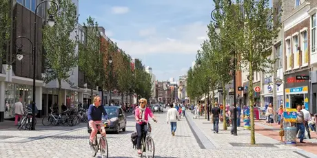 Webwinkelhype is voorbij, winkelstraat meer in trek