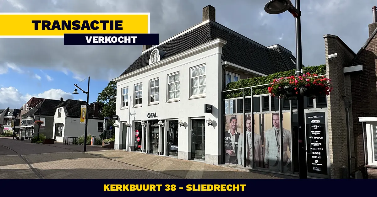 VERKOCHT: Kerkbuurt 38 - Sliedrecht