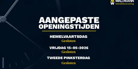 LET OP! Aangepaste bereikbaarheid