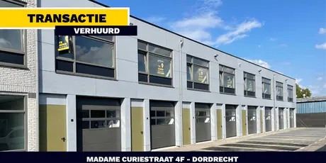 VERHUURD: Madame Curiestraat 4F - Dordrecht