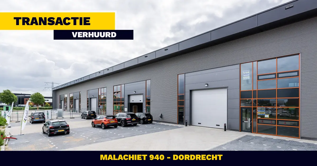 VERHUURD: Malachiet 940 - Dordrecht