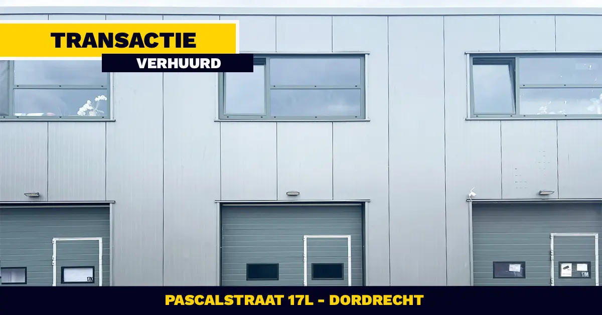 VERHUURD: Pascalstraat 17L - Dordrecht