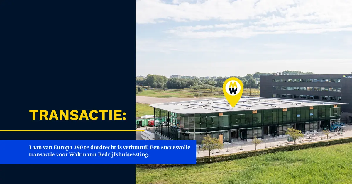 VERHUURD: Laan van Europa 390 - Dordrecht
