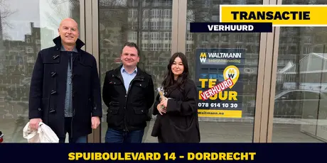 VERHUURD: Spuiboulevard 14 - Dordrecht