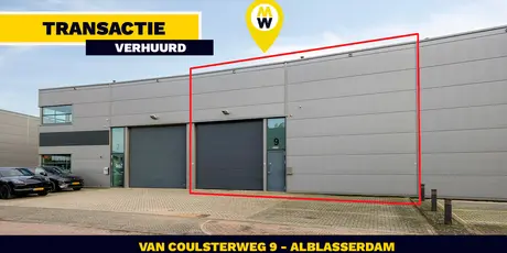 VERHUURD: Van Coulsterweg 9 - Alblasserdam