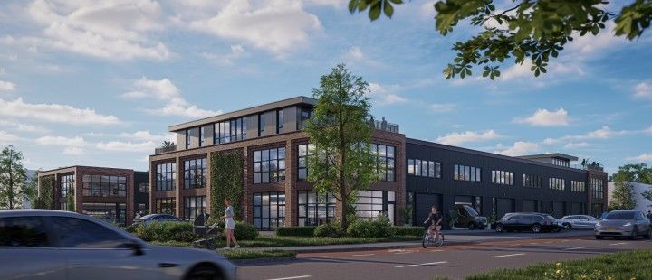 The Hub, Kamerlingh Onnesweg 2. Nieuwbouw Dordrecht.